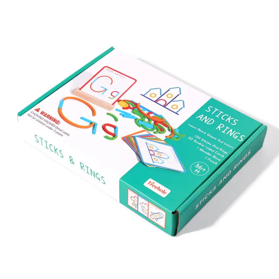 BrainBoost Kids - Montessori Wooden Puzzle Kit