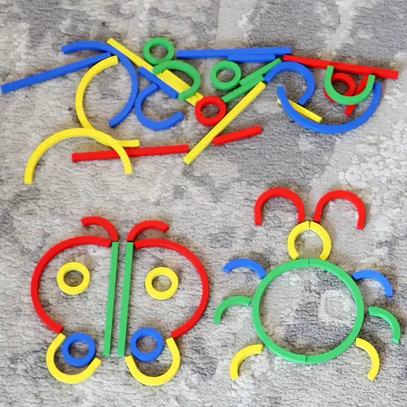 BrainBoost Kids - Montessori Wooden Puzzle Kit