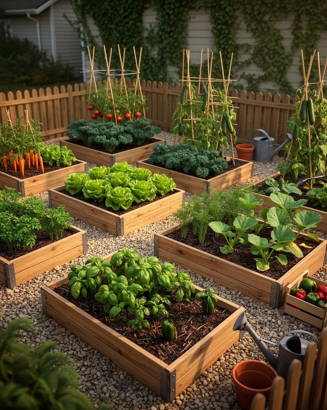 Backyard Vegetable Garden Plan