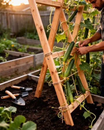 build garden trellis