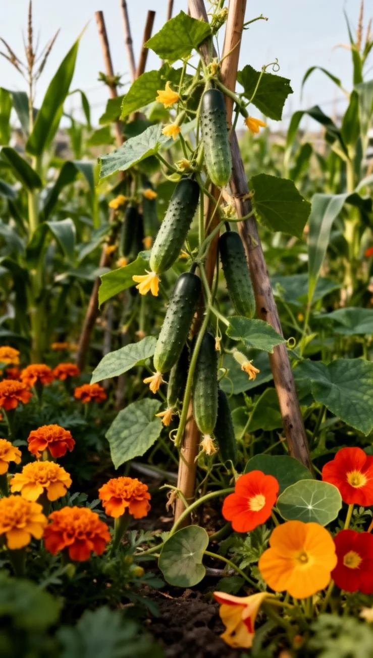 Best Companion Plants for Cucumbers