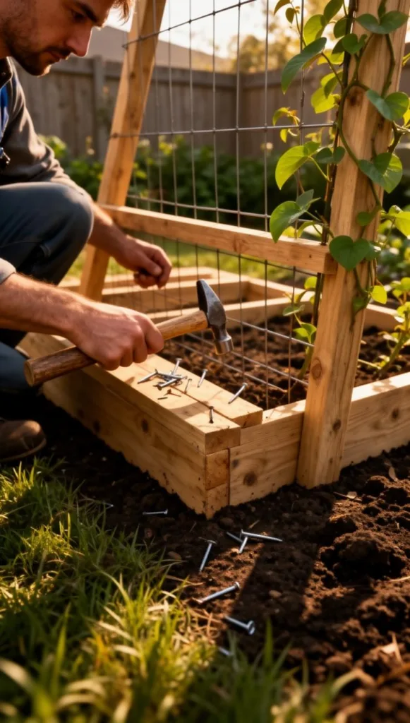 diy garden trellis