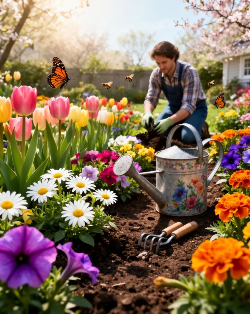 flowers to plant in april