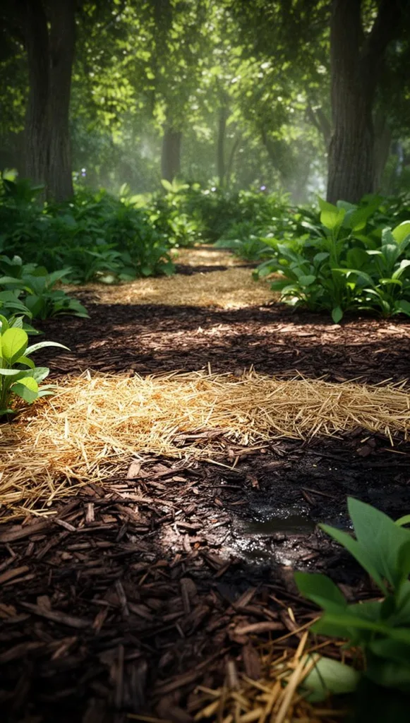 garden mulch benefits