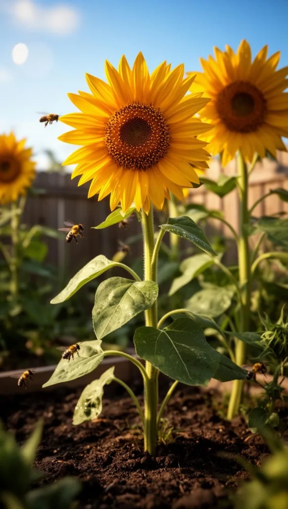 grow sunflowers