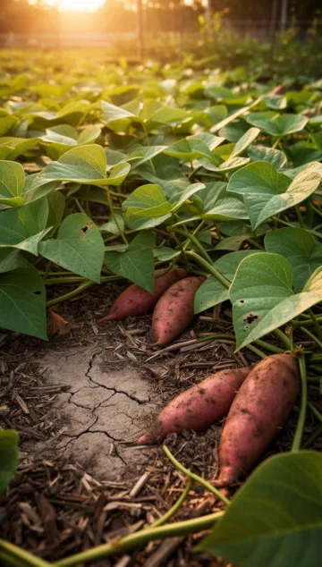 grow sweet potatoes
