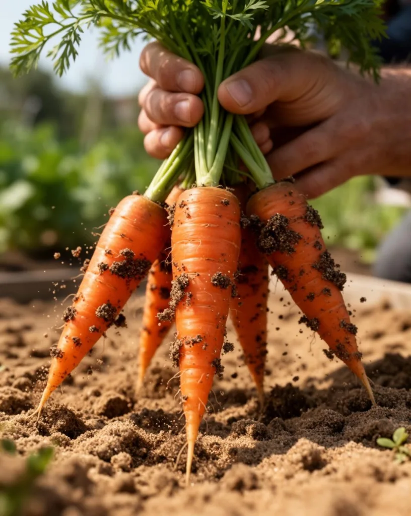 growing carrots