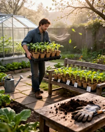 hardening off seedlings