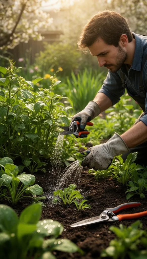 may garden maintenance