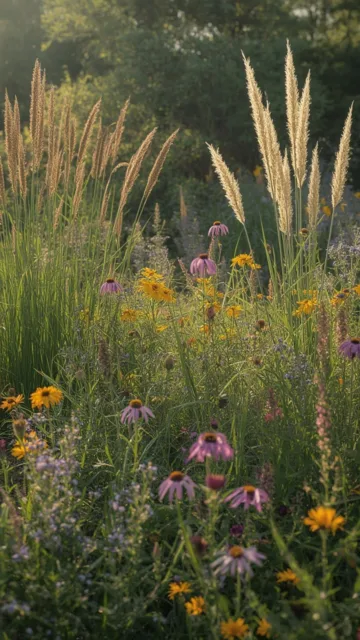 native plant garden