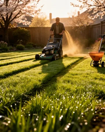spring lawn care tips