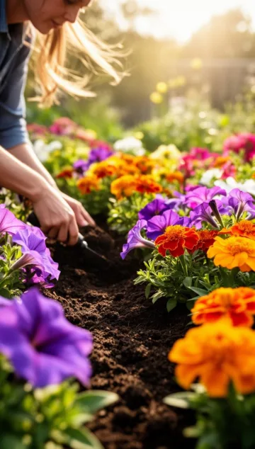 start flower garden