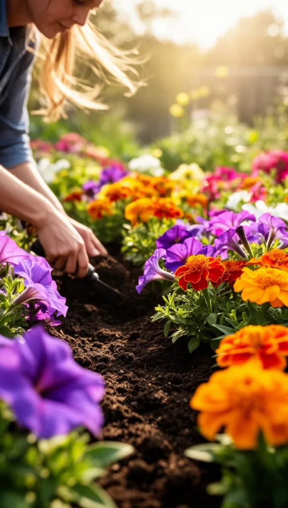 start flower garden