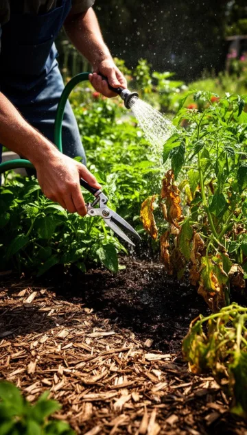 summer garden maintenance