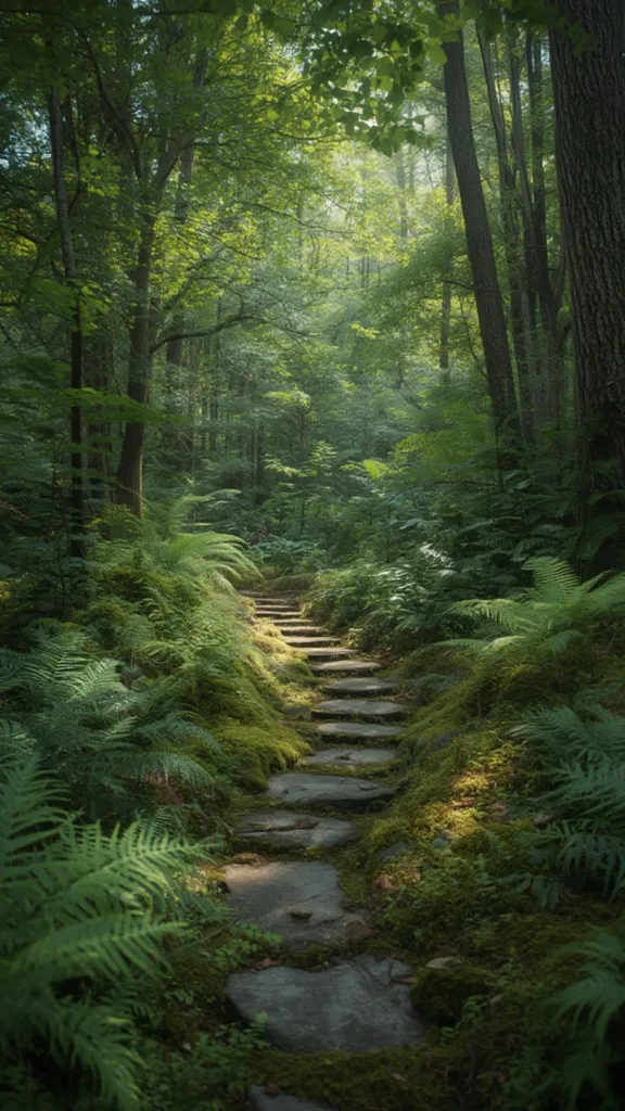 woodland garden
